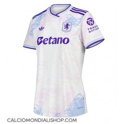 Maglie da calcio Aston Villa Pau Torres #14 Terza Maglia Femminile 2025-26 Manica Corta Maglie da calcio Aston Villa Pau Torres #14 Terza Maglia Femminile 2025-26 Manica Corta